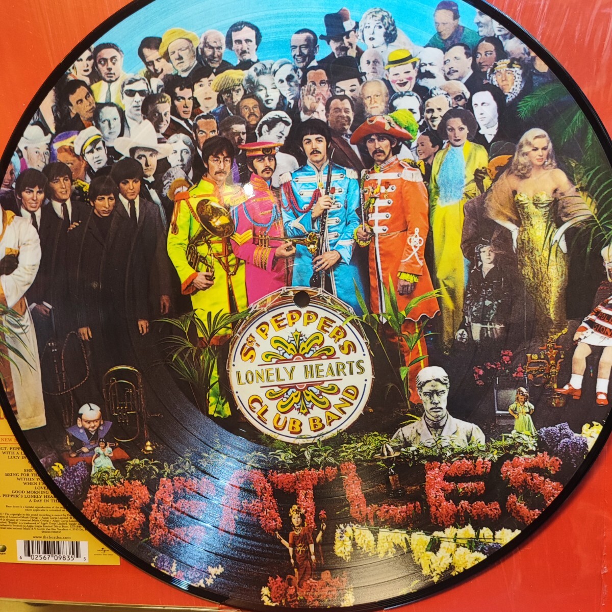 レアLP! EUORIG ジャイルマーティン版 Sgt PeppersLonely HeartsClub Band ピクチャーレコード! サージェント　The Beatles_画像3