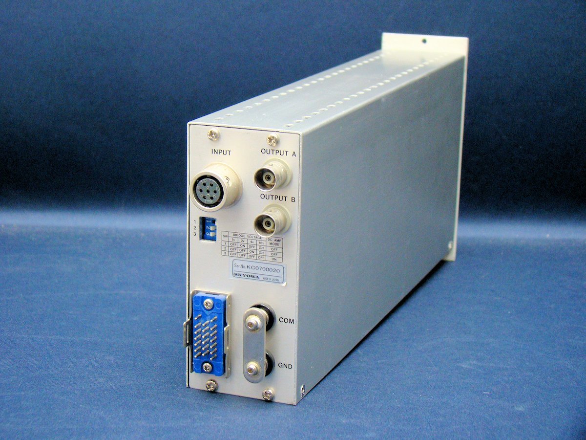 KYOWA 共和電業 CDV-700A シグナルコンディショナ 動ひずみ測定器 中古_画像3