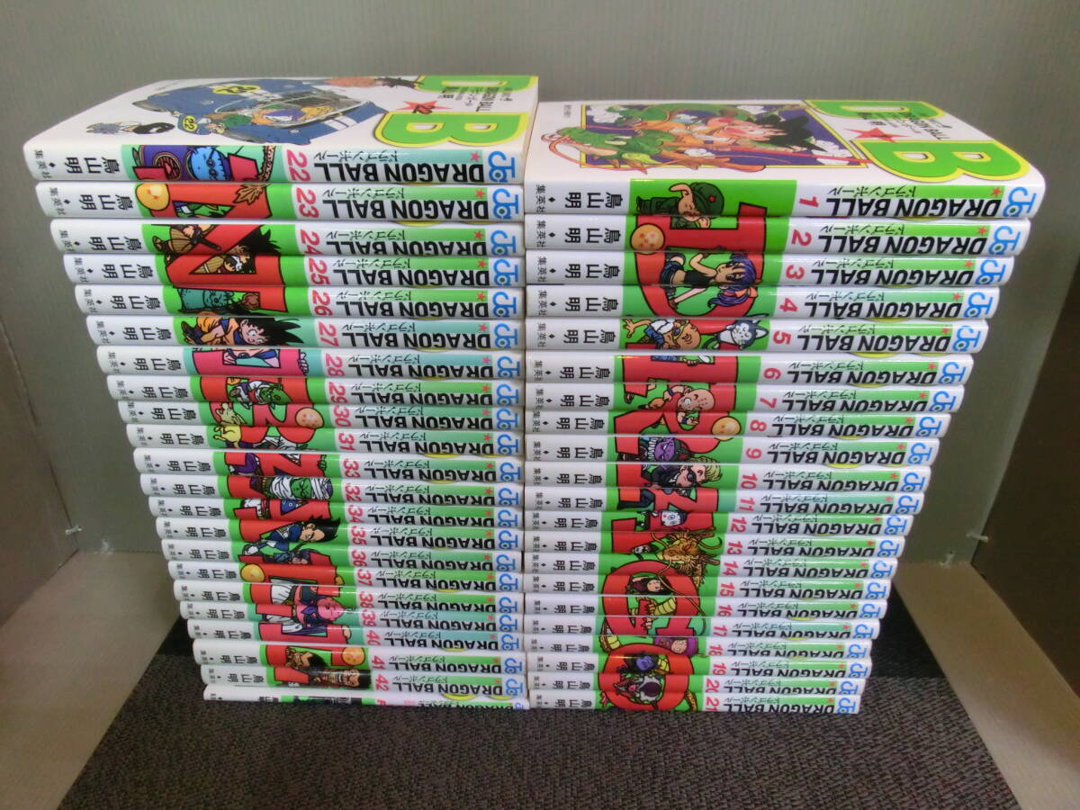 ◆○DRAGON BALL ドラゴンボール 新装版 全42巻+F 43冊セット 完結 鳥山明 ジャンプコミックスの画像1
