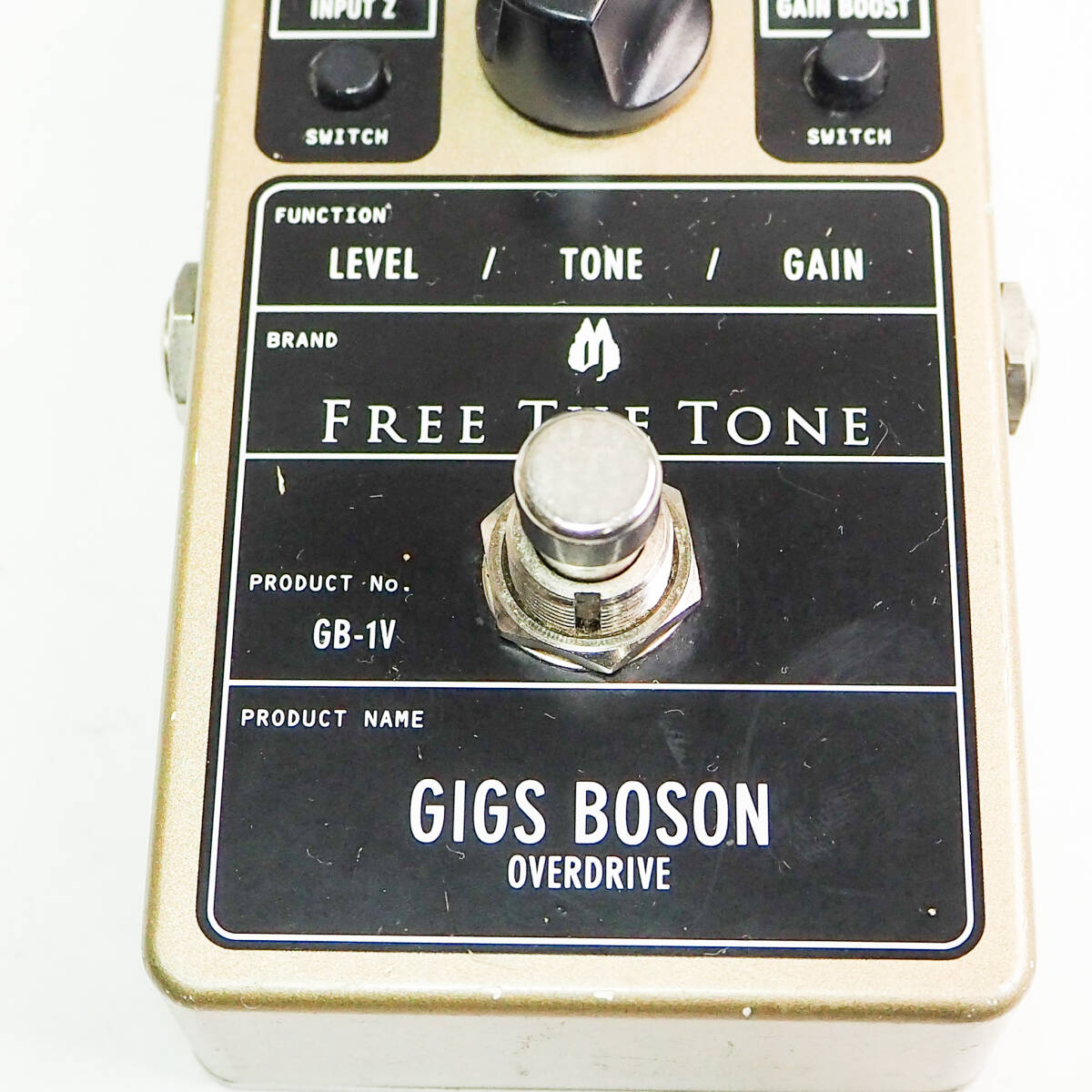 FREE THE TONE フリーザトーン GIGS BOSON ギグスボブソン GB-1V Overdrive オーバードライブ ギター エフェクター K4507_画像6