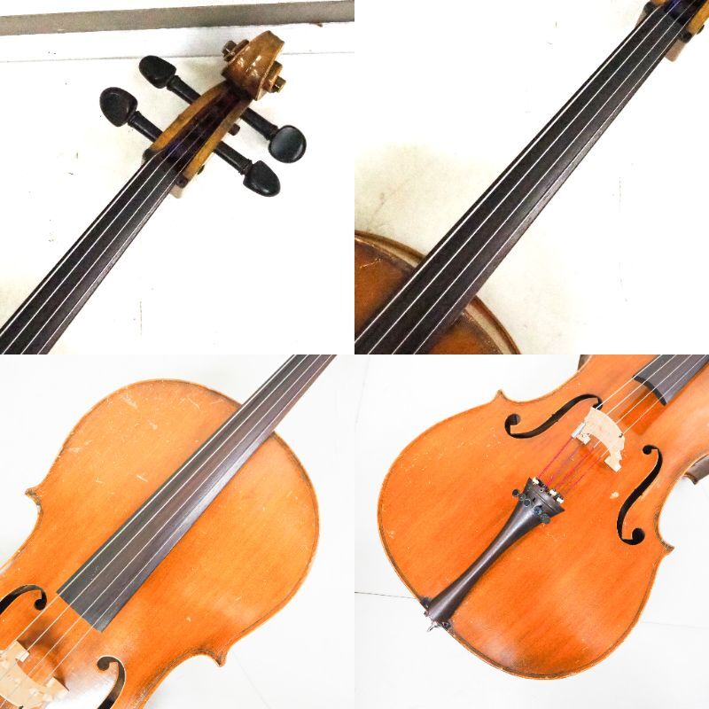 Suzuki violin スズキ バイオリン チェロ 1960 4/4 特-1 トラ杢 ソフトケース付 弦楽器 鈴木 ヴィンテージ K4758の画像2