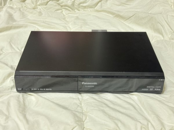 1円スタート　2番組同時録画 HDMI STB 録画OK Panasonic TZ-HDW610P HDD500GB セットトップ ケーブル 地デジチューナー パナソニック　04_全面