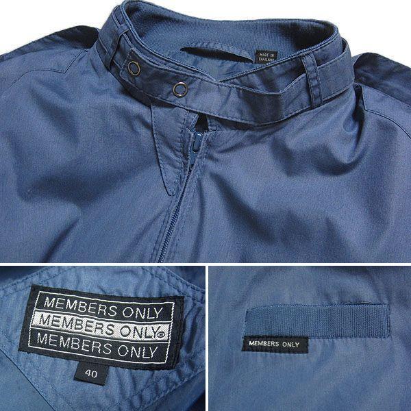 MEMBERS ONLY メンバーズオンリー ブルゾン ジャンバー レトロ メンズ Mサイズ位 古着 USED ユーズド # mjacket-132_画像3