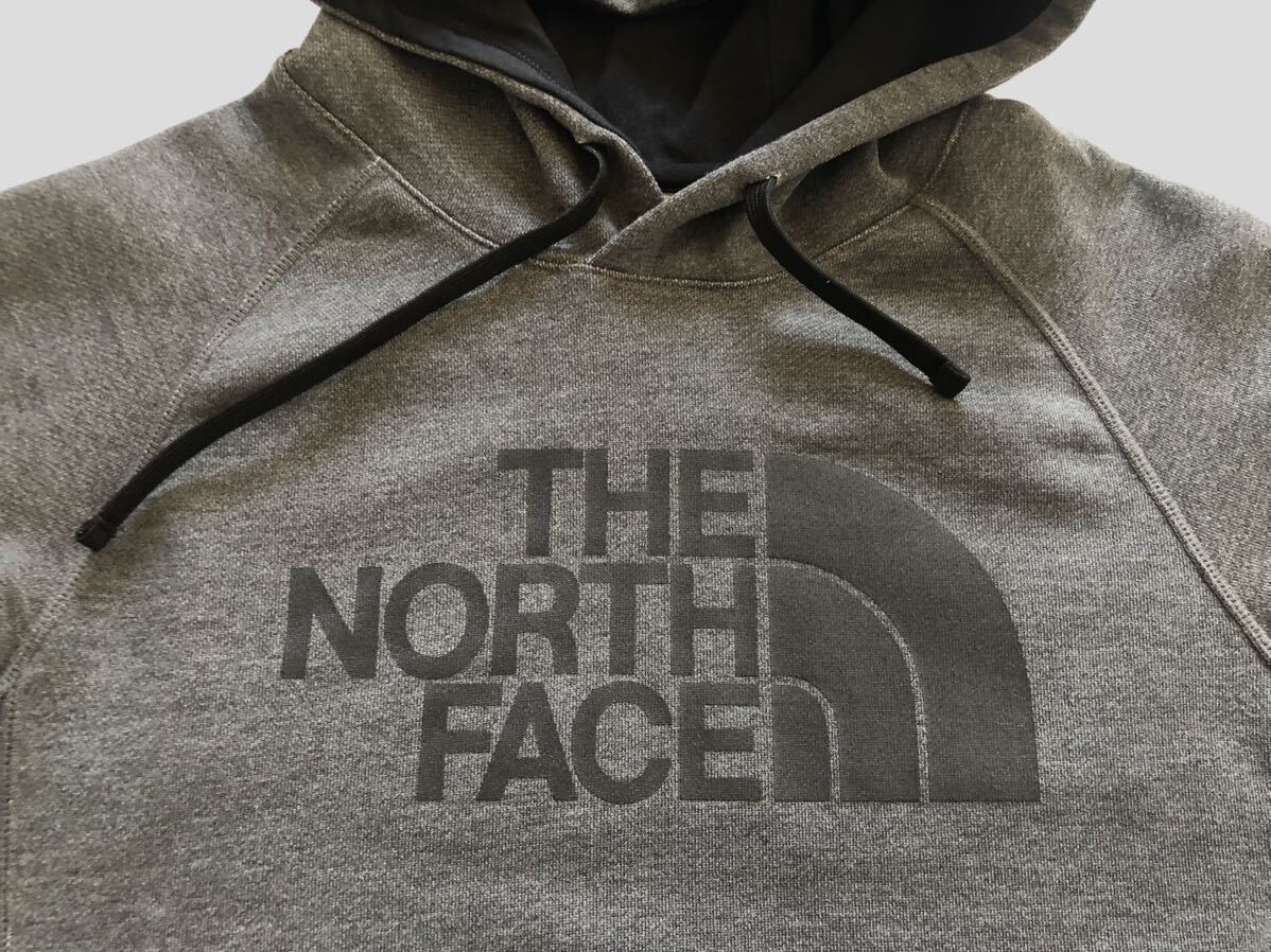 L THE NORTH FACE ノースフェイス スウェットパーカー　トレーナーパーカー　濃いグレー_画像2