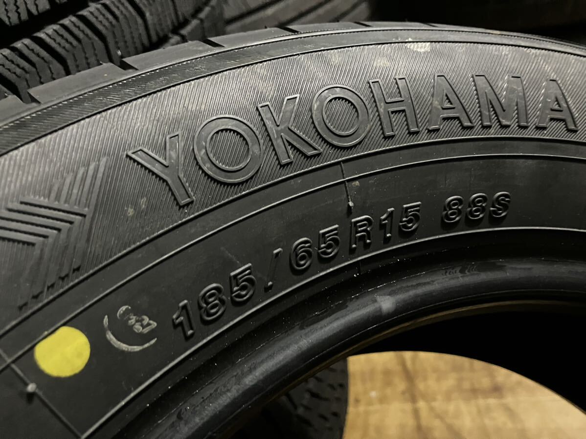 岐阜市〜185/65R15 YOKOHAMA ヨコハマ ブルーアース E50C 4本 新車外し品手渡し引き取り可能フリード アクア デミオ ティーダ ノートなどの画像9