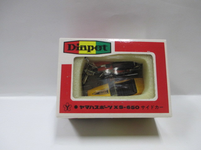  new goods 1/30 Diapet Yamaha sport XS-650 side-car Yonezawa out of print 