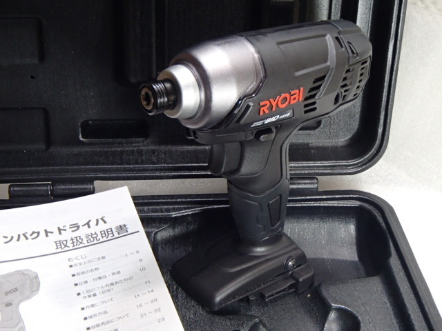 新品 京セラ(リョービ) 14.4V 充電式インパクト BID-1415(本体+ケース)_画像2