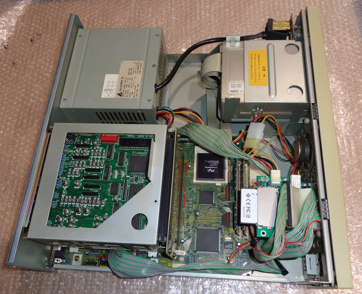 PC-9801BX3 音源ボードPC-9801-86装着の画像2