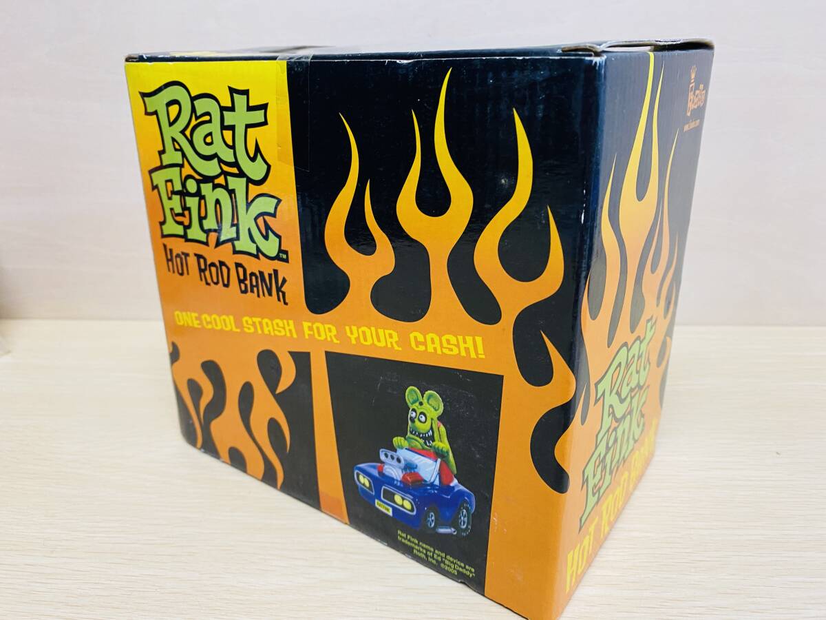 【未開封】ラットフィンク Rat Fink HOT ROD BANK 貯金箱 フィギュア Funko_画像4