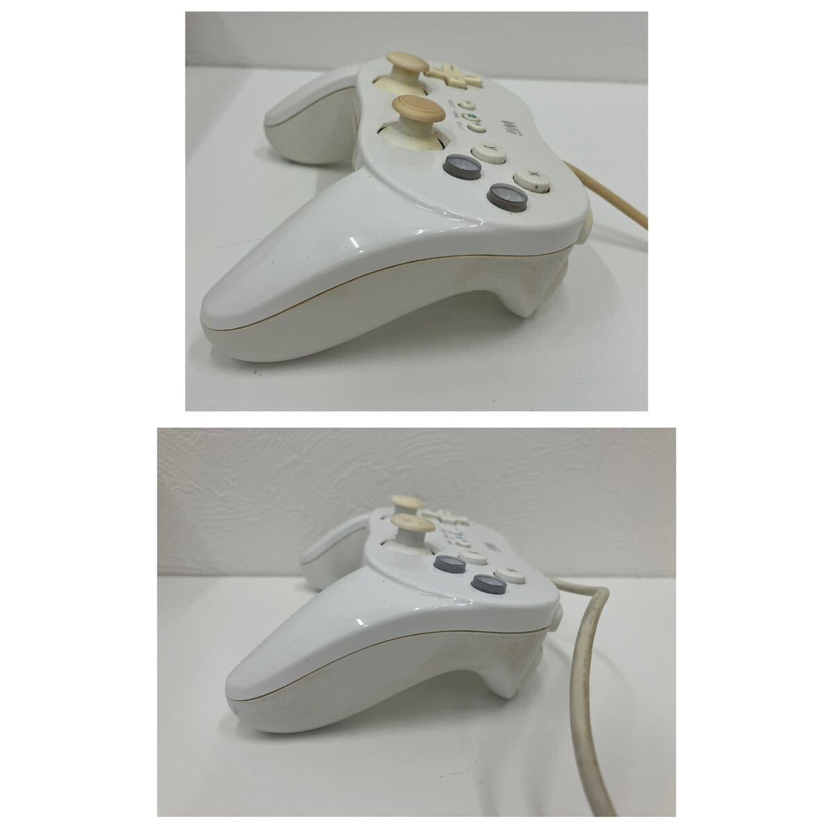 H2-039 Wii クラシックコントローラープロ 2個セット 任天堂 純正 コントローラーPRO の画像2