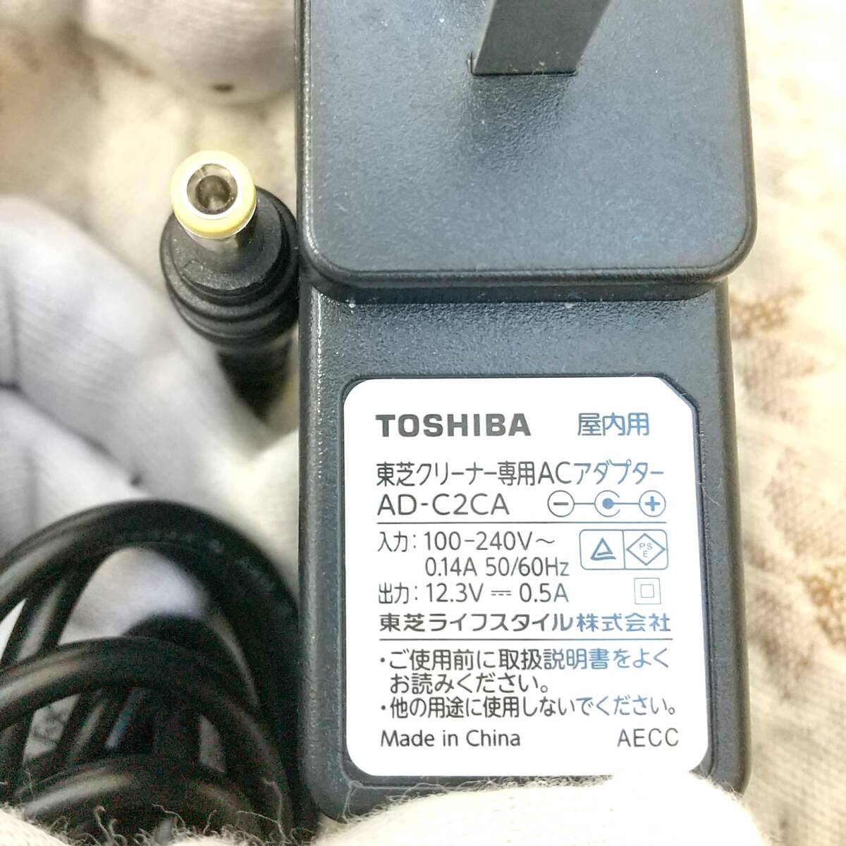 ※ヘッド交換の必要あり※【906】中古品 東芝 VC-CLS1(N)サイクロン式コードレススティック掃除機 2021年製_画像10