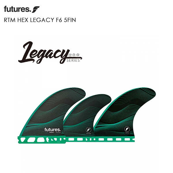 【新品】FUTURES FIN フューチャー フィン Futures RTM HEX LEGACY F6 サーフィン ショートボード_画像1