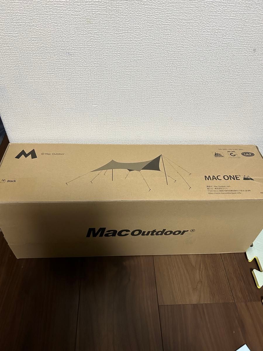 Mac outdoor マックワン  ヘキサタープ  Mサイズ  ブラック 新品