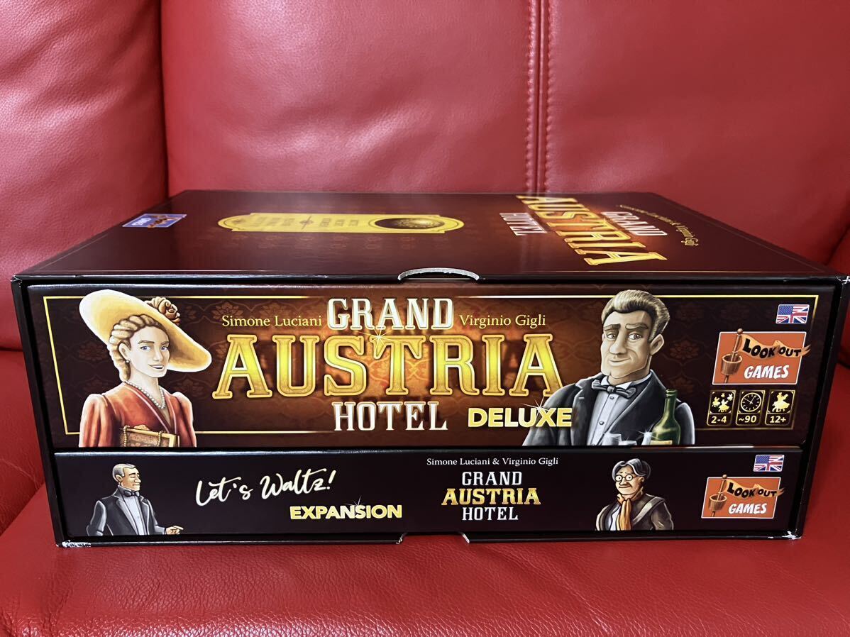 グランドオーストリアホテル　キックスターター　デラックス　レッツワルツ　kickstart Grand Austria Hotel deluxe board game_画像2
