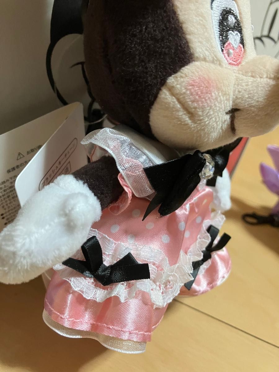 新品 ミニー ぬいぐるみ キーホルダー キーチェーン Doll Style 新品 ミニー ぬいぐるみ キーホルダー キーチェーン Doll Style