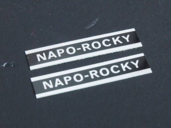 ナポレオン ロッキー ステッカー / ナポロッキー ミラー 当時 Z1 Z2の画像2