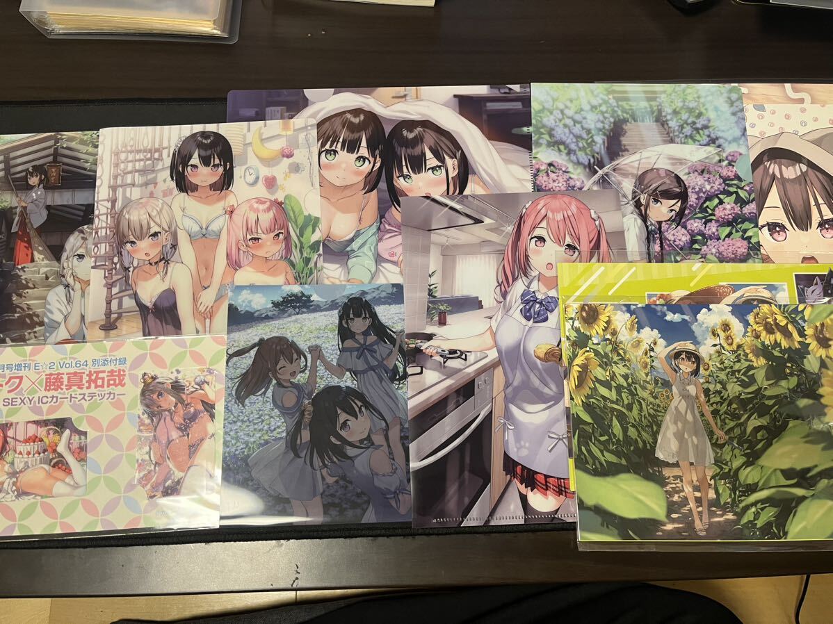 カントク先生 クリアファイルセット 5年目の放課後 カントク先生 クリアファイル+クリアしおり