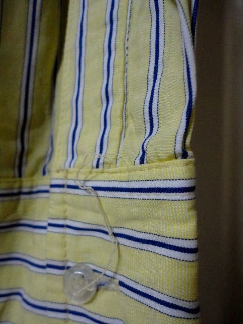 FOREVER 21 four ever 21 love21 stripe pattern long sleeve blouse shirt S/P