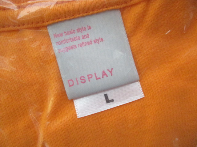 E631/未使用 10枚セット L寸 レディース 無地 半袖 カラー Tシャツ まとめ売り_画像2