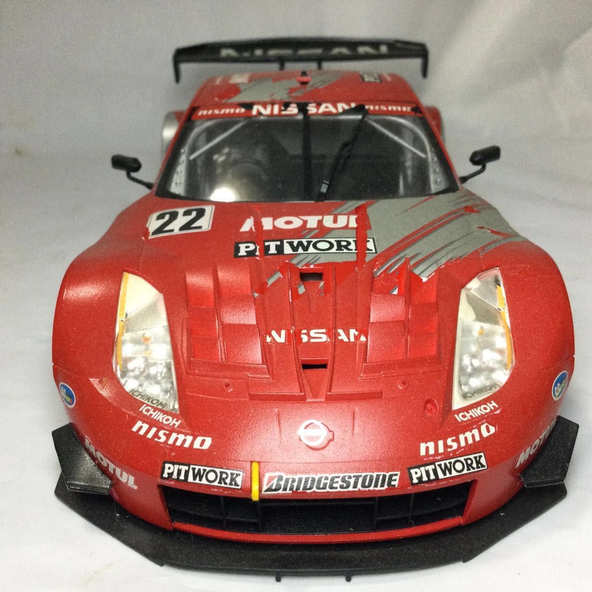 フェアレディZ NISMO MOTUL Z スーパーGT 1/24 タミヤ キット完成品 ダイキャストメタル製シャーシ