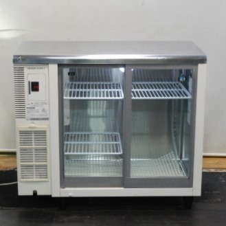 2012年製 ホシザキ RTS-90STB2 コールド テーブル 形 冷蔵ショーケース W90D45H80cm 150L 54kg 100V_画像2