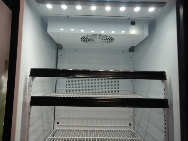(代引不可)2023年製 JCM RITS-363 リーチイン タテ型 冷蔵 ショーケース 350L W630D630H1828mm 79kg LED照明_画像3