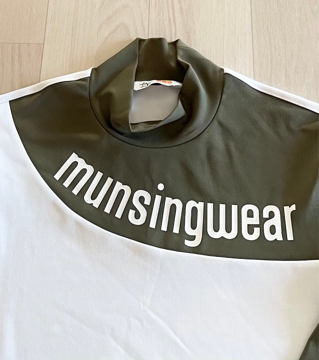 Munsingwearマンシングウェア　レディース　モックネックシャツ サイズL