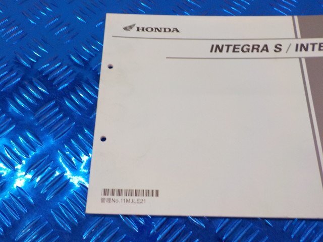 D289●○（38）中古　ホンダ　インテグラ.S　1版　パーツカタログ　平成26年2月発行　6-3/18（こ）_画像2