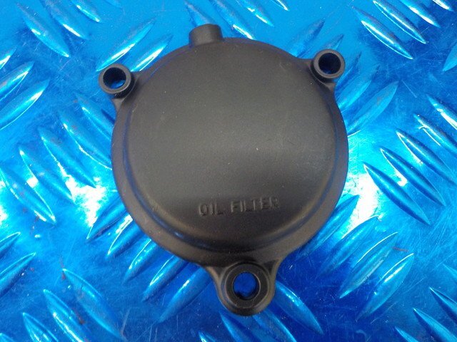 D283*0(24) Yamaha SR400 used engine oil filter cover 6-3/19(.)