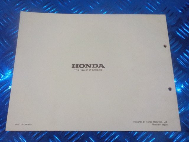D289●○（9）中古　ホンダ　パーツカタログ　Dio110　ディオ　NSC110　CBFF　JF58-100　1版　平成27年2月発行　6-3/18（こ）_画像5