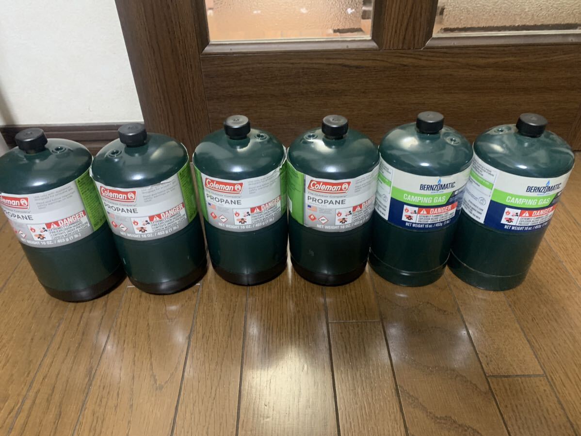 USプロパン ガス コールマン他 新品6本 Caleman BERNZOMATIC USプロパン ガス コールマン他 新品6本 Caleman BERNZOMATIC