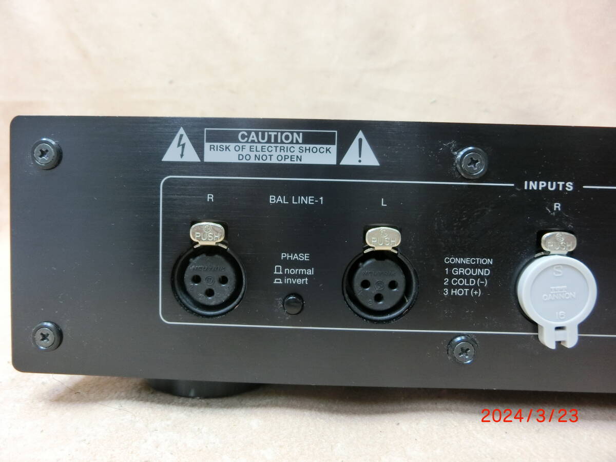 (中古品) ヘッドフォンアンプ　LUXMAN P-700U 動作品_画像7