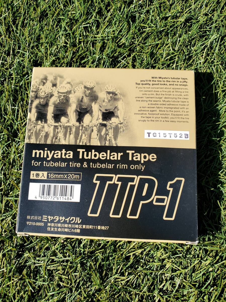 ミヤタ　チューブラーテープ　TTP-1　16ｍｍ×20ｍ　miyata Tubelar Tape 1巻　未使用