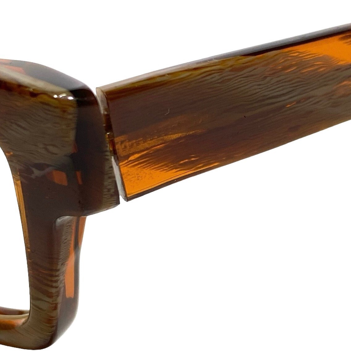 美品 アランミクリ 眼鏡 メガネフレーム A.M 88 フランス製 ブラウン系 24C17_画像4