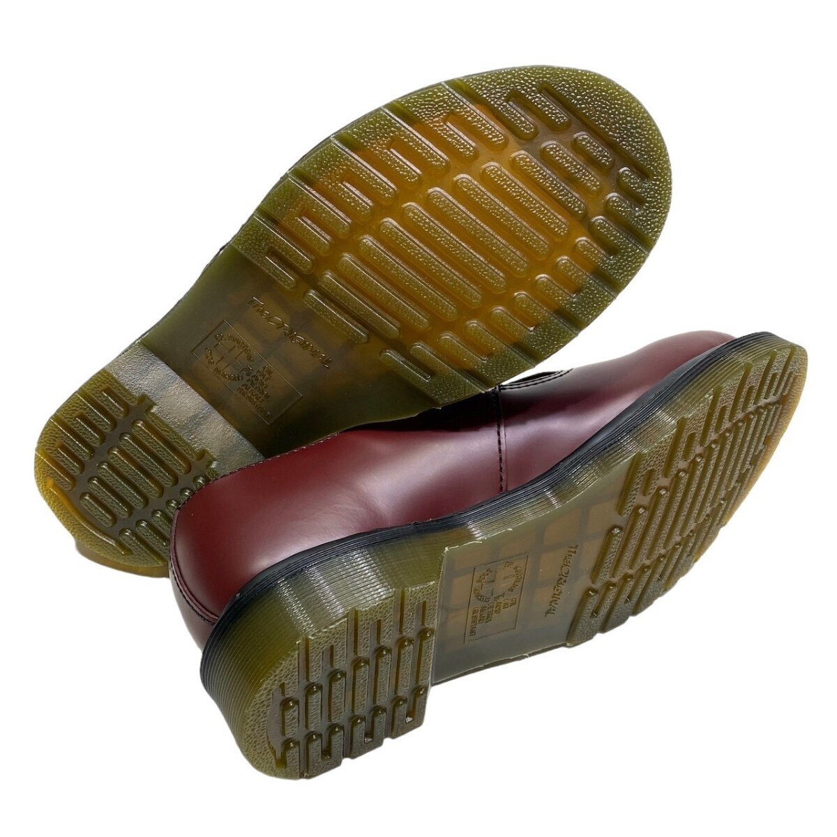 未使用 ドクターマーチン 20159 メリージェーン レザーシューズ 革靴 UK5 バーガンディ 24C16_画像6