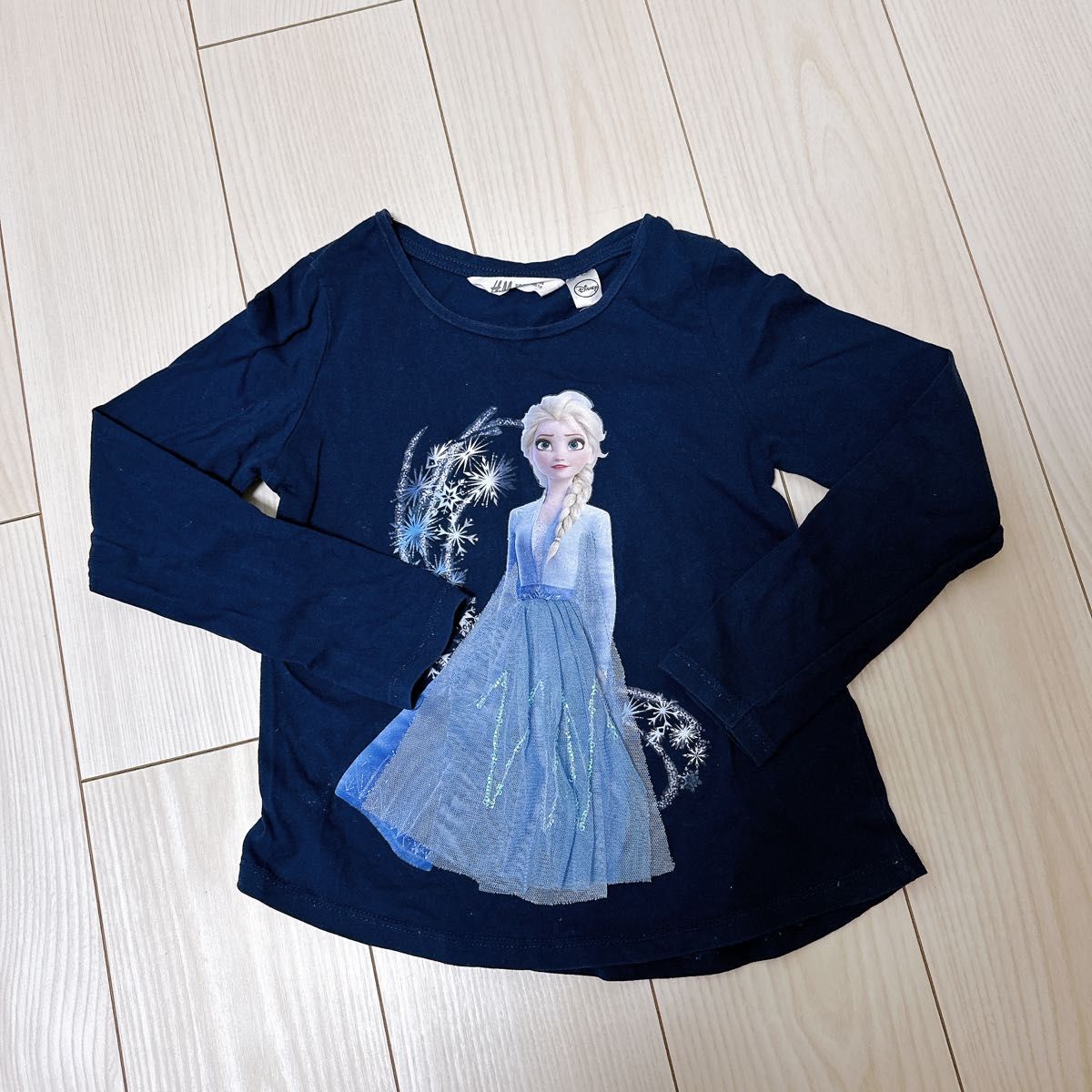 アナと雪の女王　ロンT エルサ 長袖Tシャツ 女の子