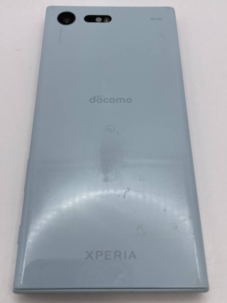 （G-1110）【爆速発送・土日発送可】 Xperia X compact ミストブルー 32GB 利用制限〇 1円スタート キャリア・docomo アンドロイド Sony_画像4