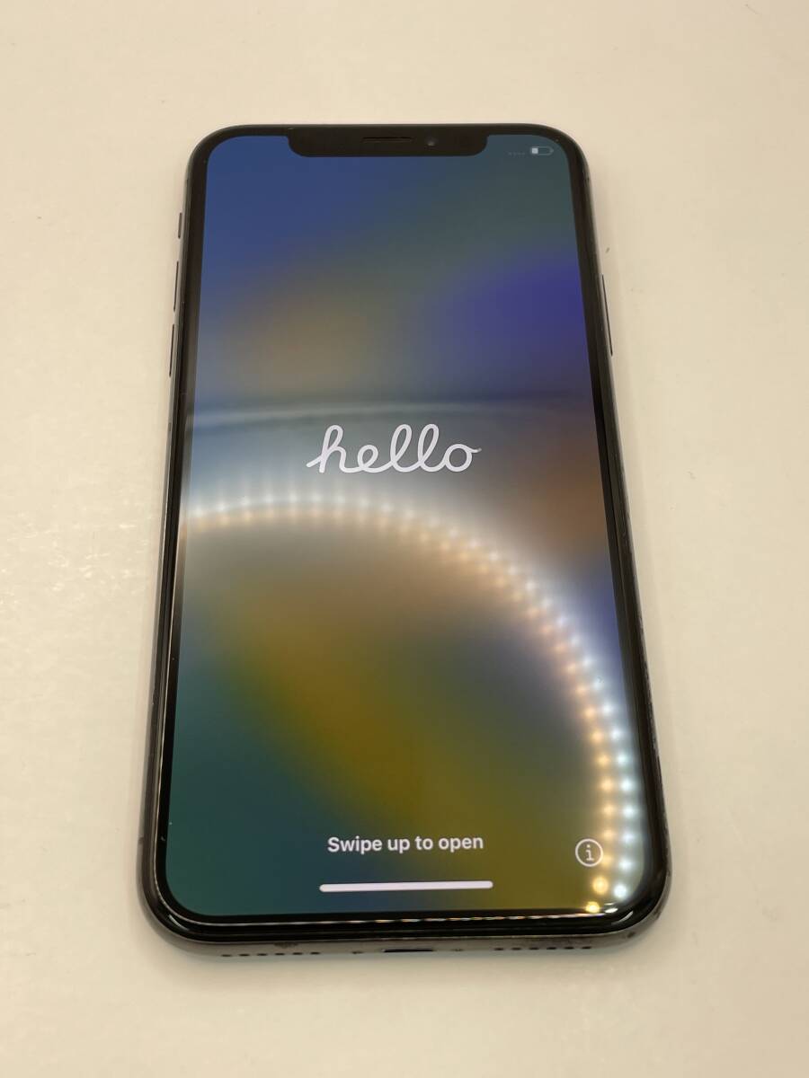 KT060165【爆速発送・土日発送可】iPhone X 64GB バッテリー容量 100％ 利用制限 ◯ スペーズグレイ Apple アイフォン 即決 docomoの画像1