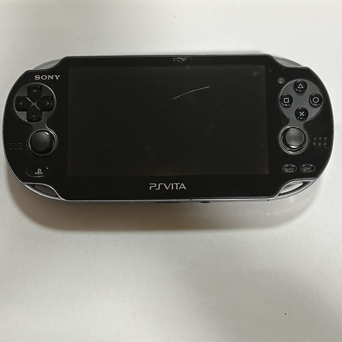 動作確認済み PSVITA PCH-1000 クリスタルブラック SONY PlayStation Vita ソニー ブラック_画像1