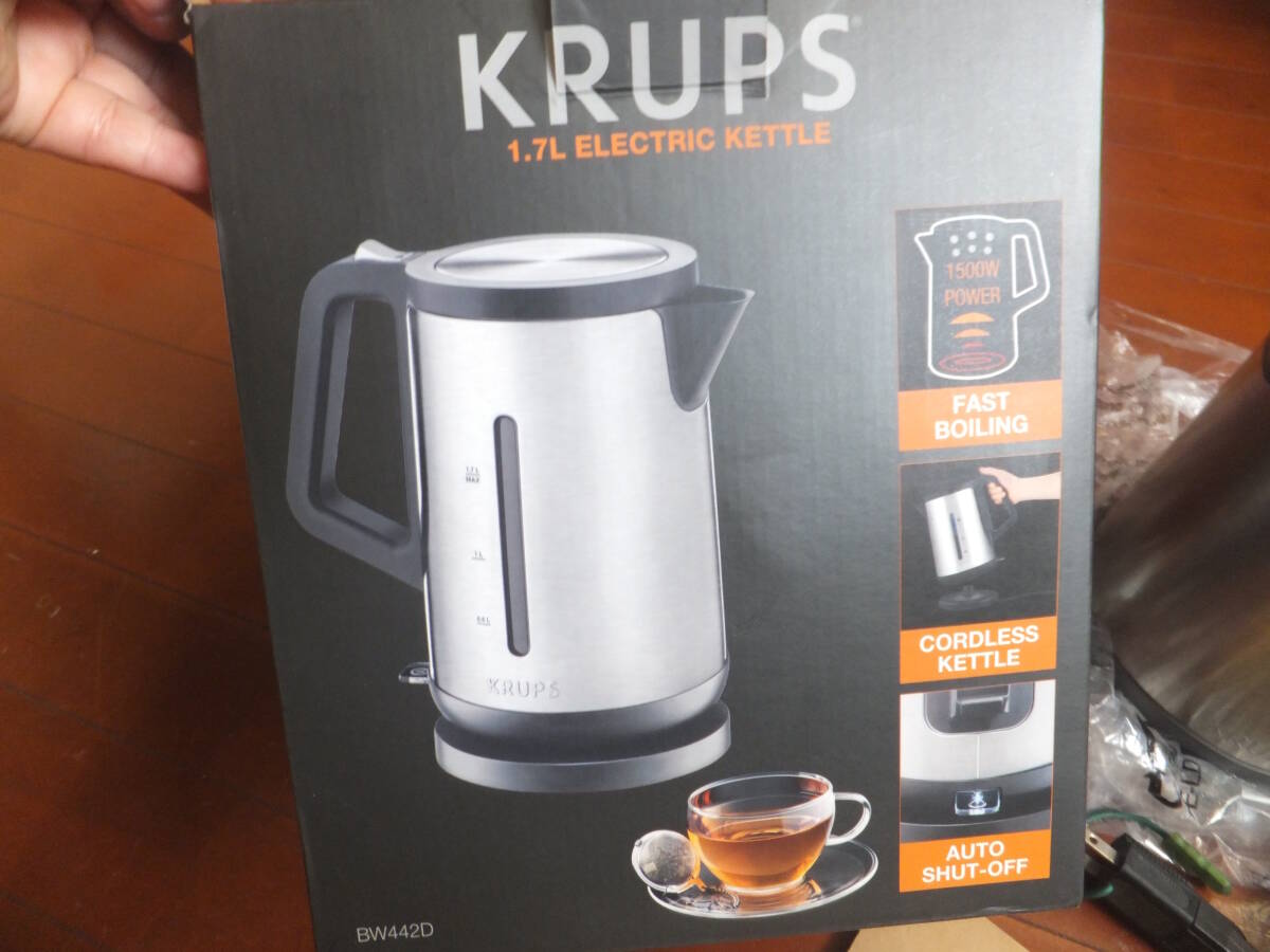 5372円 未使用品!KRUPSクラップス 電気ケトルBW442D50 - 電気ケトル 5372円 未使用品!KRUPSクラップス 電気ケトルBW442D50 - 電気ケトル