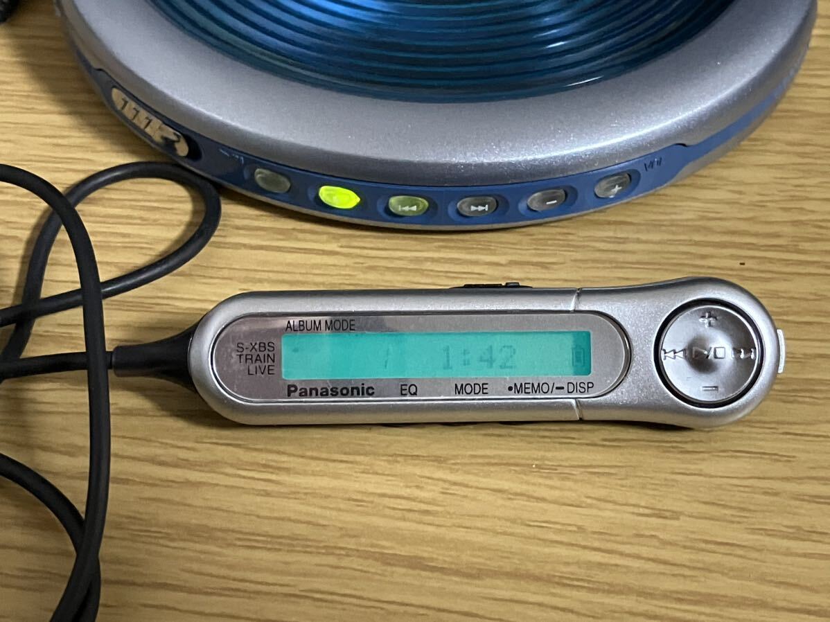 【中古品】Panasonic パナソニック SL-CT700 ポータブルCDプレーヤー MP3_画像10