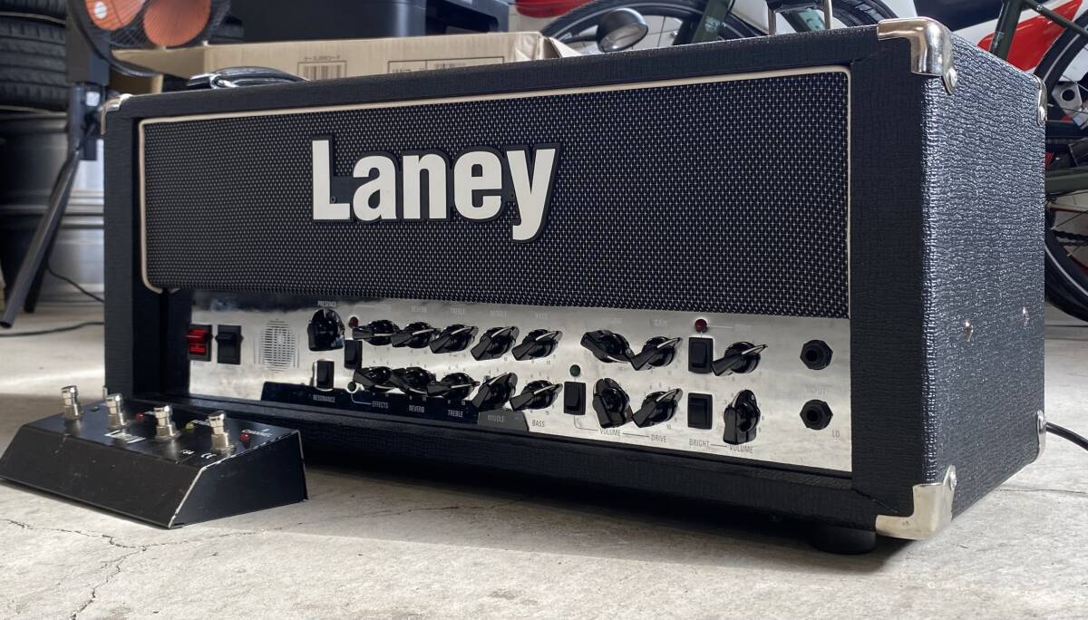Laney レイニー VH100R ギターアンプ ヘッドアンプ 真空管 VH-100R フットスイッチ付き 札幌市