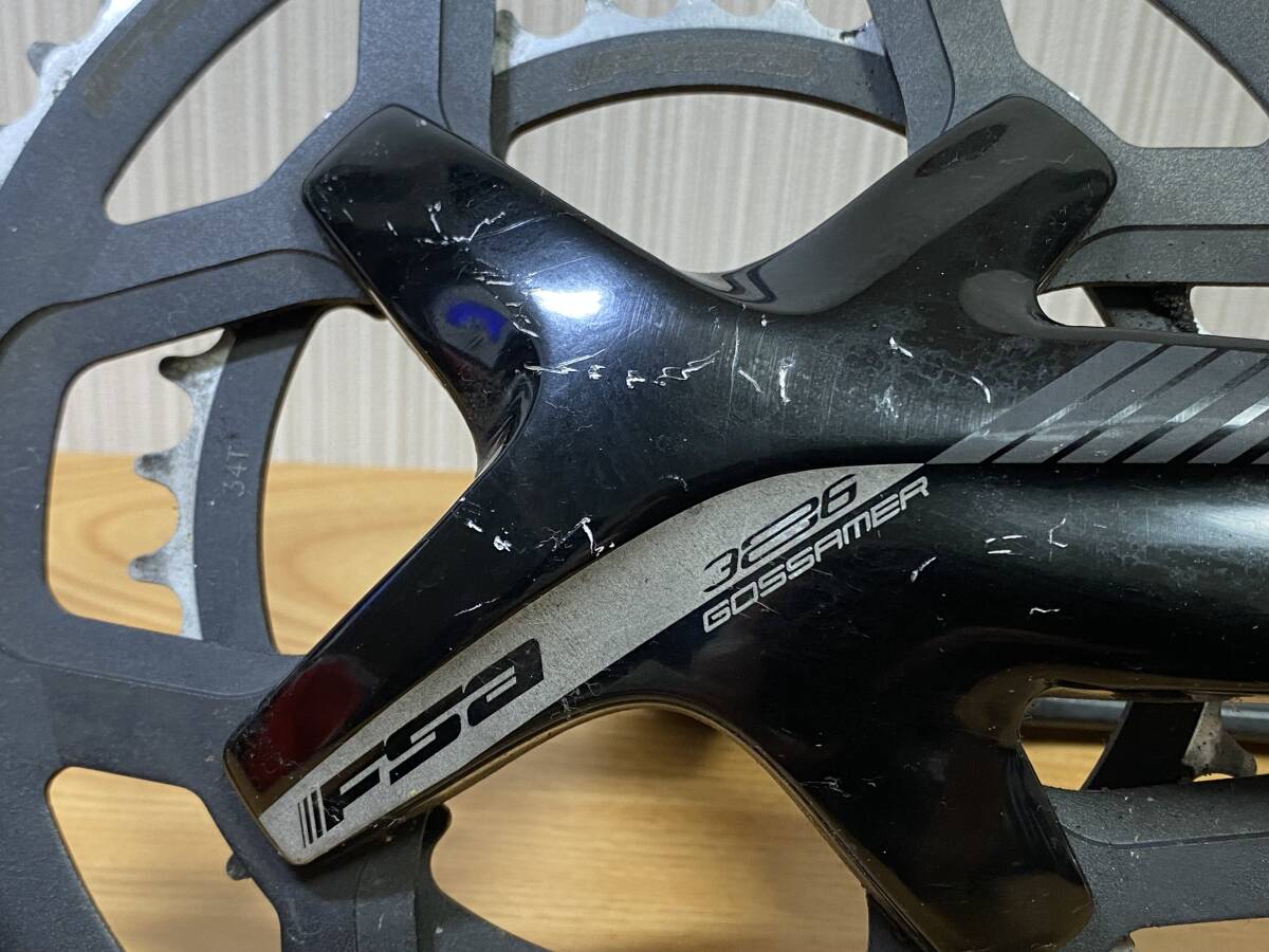 FSA GOSSAMER 326 110mm BCD 50/34T N10/11 CK-OSC6023/86 自転車 札幌市_画像3