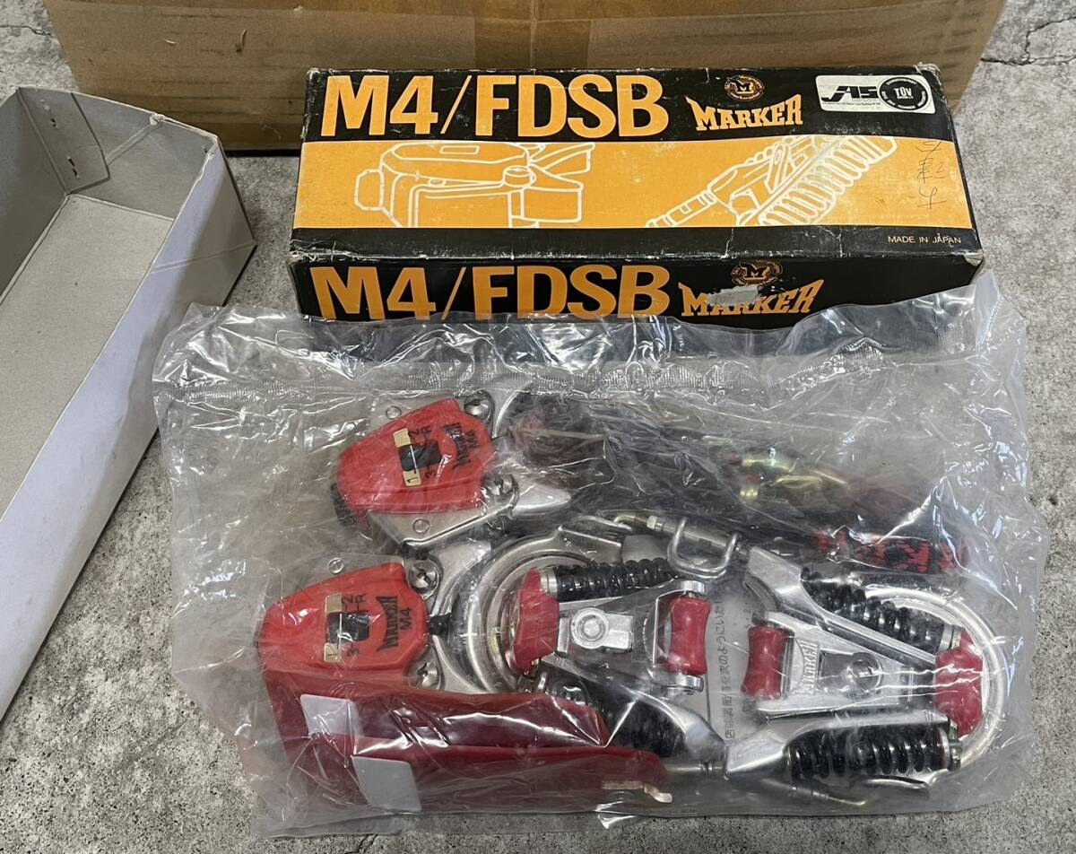 MARKER マーカー レトロ ビンディング M4/FDSB 長期保管品 未開封 外箱ダメージ 希少 札幌市_画像1