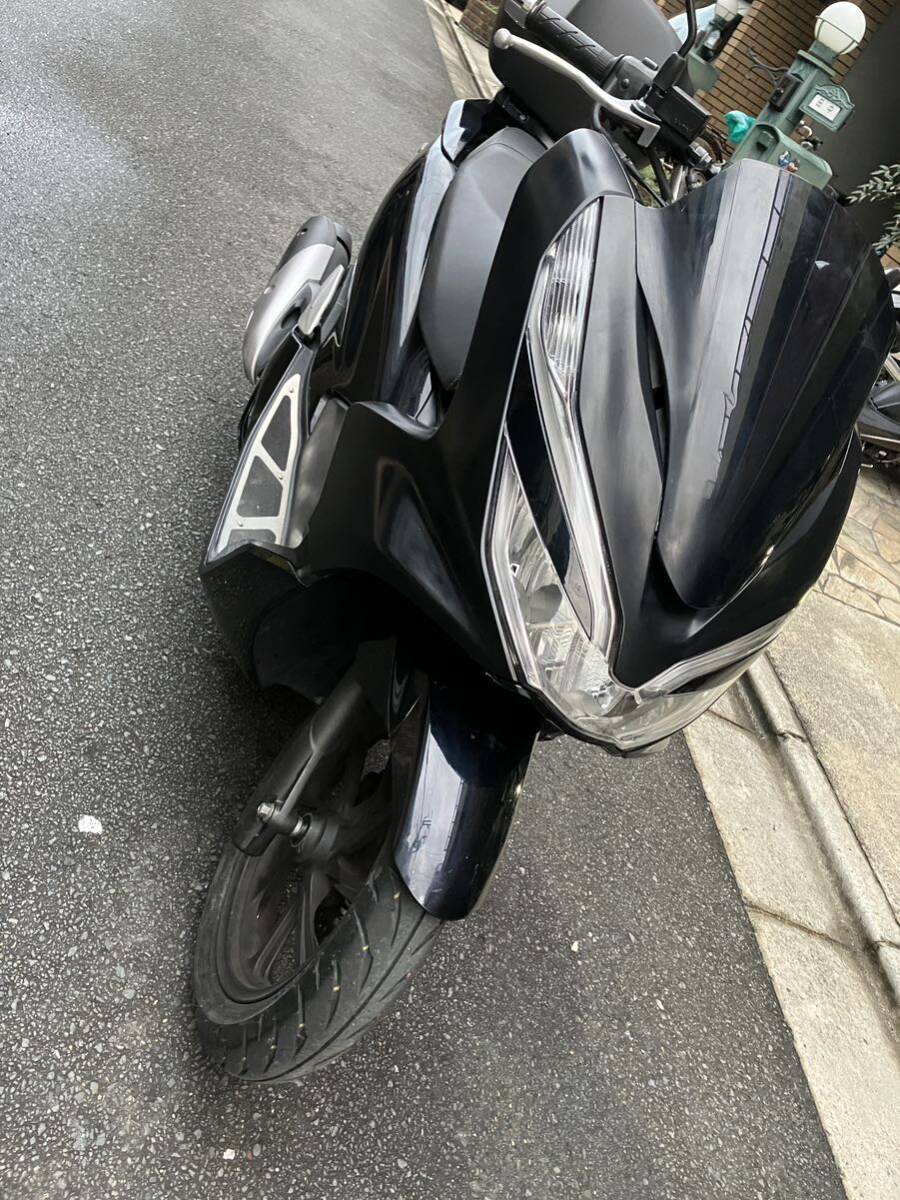 大阪 PCX 125 JF81 自賠責 純正OPリアボックスの画像3