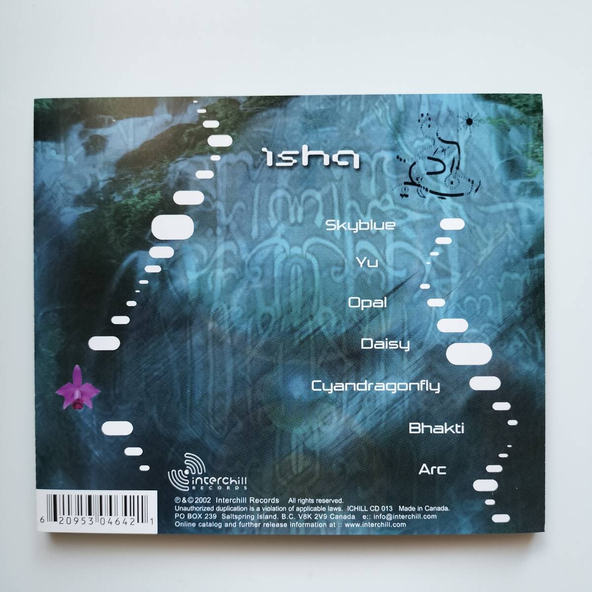 ishq - orchid/interchill RECORDS 2002 ambient,downtempo_画像2