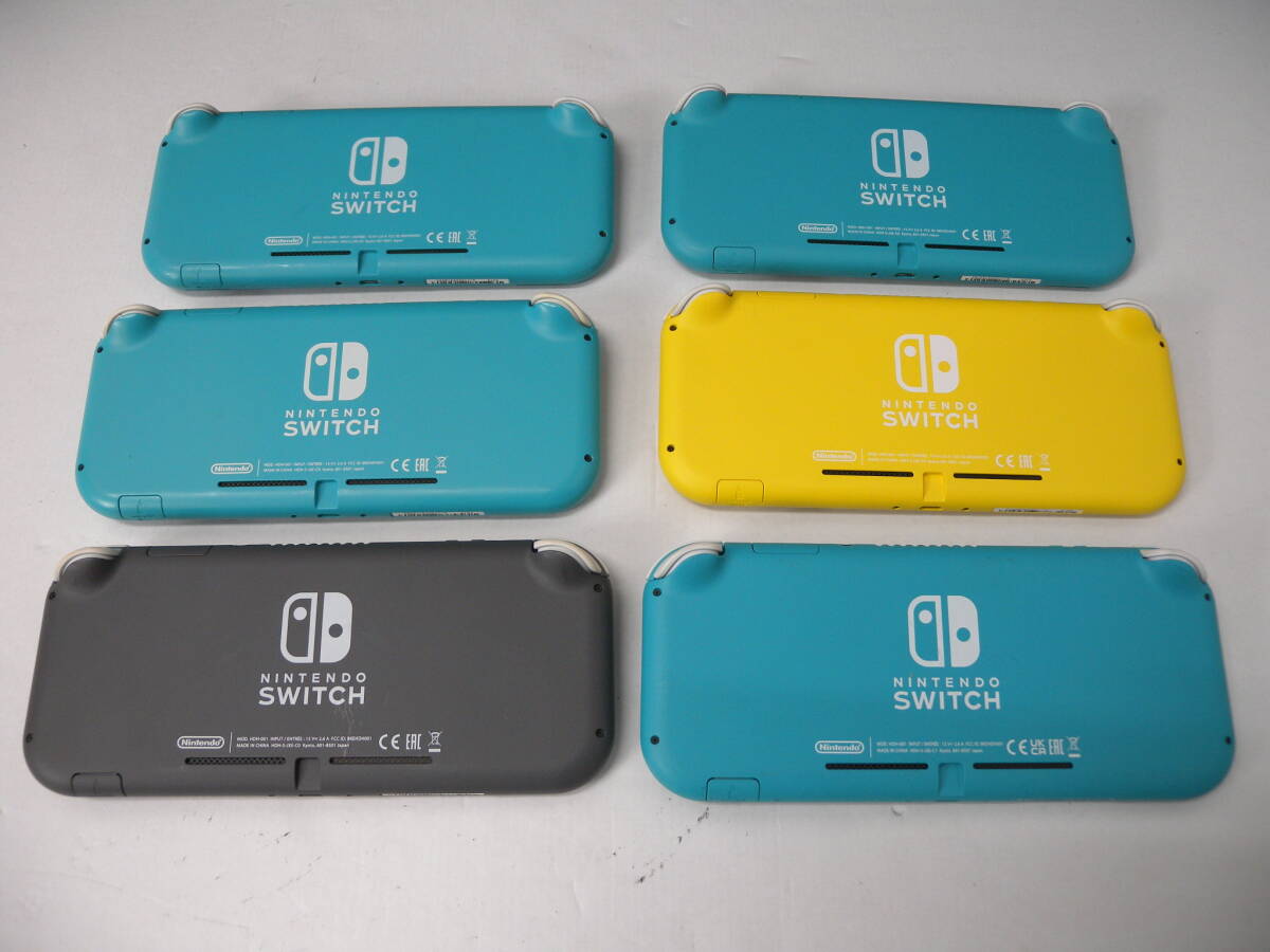 25■60/　NINTENDO　Switch　Lite　6台　ジャンク　0328_画像8