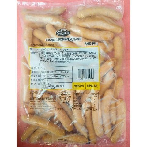 * in voice correspondence *1kg*pakipaki. make u inner.!!SEARA pork sausage 20g(50 pcs insertion .)