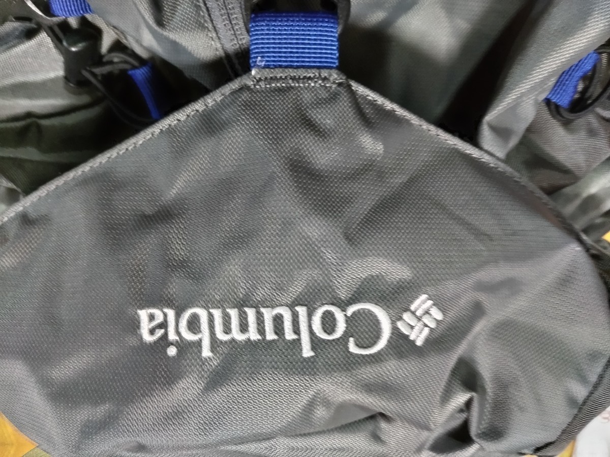 激レア　稀少　Columbiaコロンビアリュックサック バックパック 登山用　 未使用　保管時の汚れ少々トレッキング登山ハイキングにいかが？