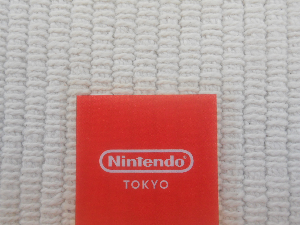 ニンテンドー　トウキョウ　Ｎｉｎｔｅｎｄｏ　ＴＯＫＹＯ　公式グッズ　透明ステッカー　Ｎｉｎｔｅｎｄｏ　ＴＯＫＹＯ　ロゴマーク　新品_画像3